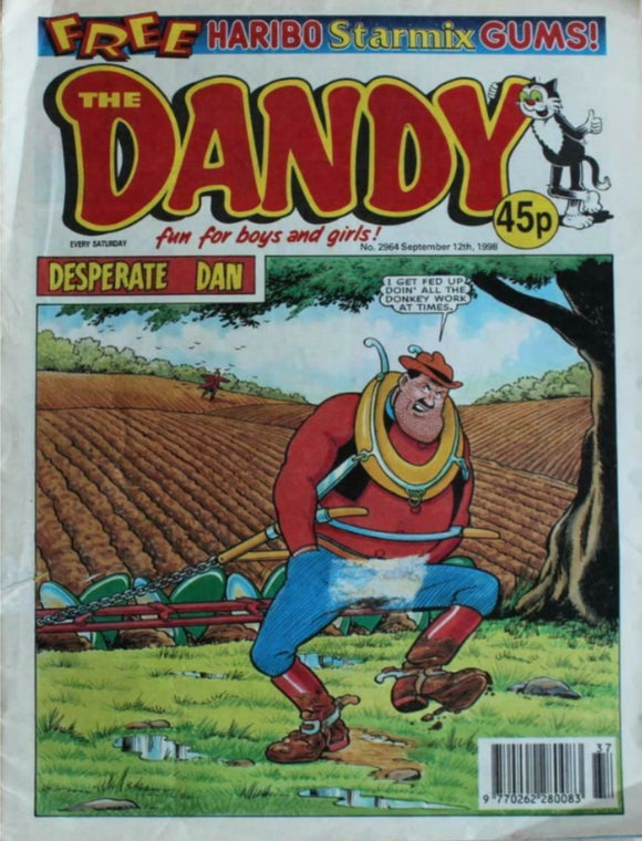 Dandy British Comic - # 2964 - 12 September 1998