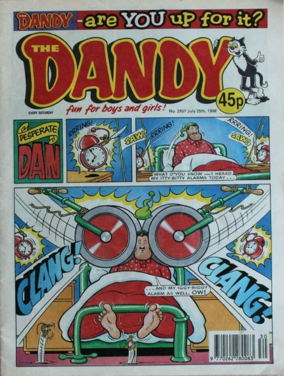 Dandy British Comic - # 2957 - 25 July 1998