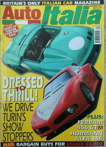 Auto Italia Magazine - September 1998 - Ferrari 456 GTM