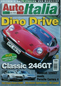 Auto Italia Magazine - August 2000 - Ferrari 246GT - 3200GT - Carrera 4