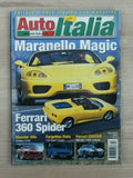 Auto Italia Magazine - December 2000 - Ferrari 360 Spider