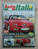 Auto Italia Magazine - May 2001 - Alfa Spider 3.0 24V - Alfa Zagato