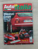 Auto Italia Magazine - February 2002 - Ferrari T5 - Maserati Coupe - Ducati