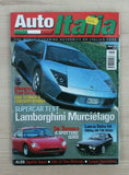 Auto Italia Magazine - August 2002 - Murcielago - Delta S4