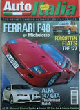 Auto Italia Magazine - December 2002 - Ferrari F40 - 147 GTA - 127