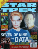 Star Trek magazine - Feb 2003 - Seven of nine vs Data