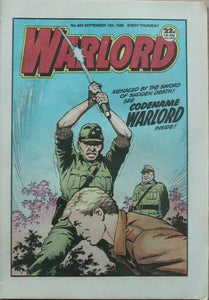 Vintage Warlord war comic # 625 - 13th September 1986