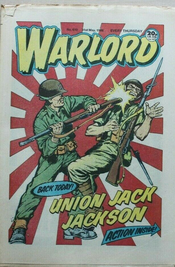 Vintage Warlord war comic # 610 - 31 May 1986