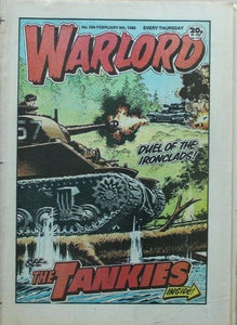 Vintage Warlord war comic # 594 - 8 February 1986