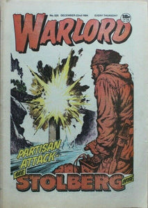 Vintage Warlord war comic # 535 - 22 December 1984