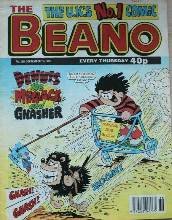 Beano Comic - 2825 - 7 September 1996