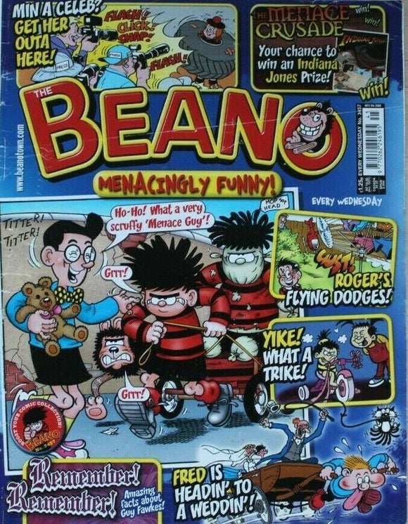 Beano Comic - 3457 - 8 November 2008