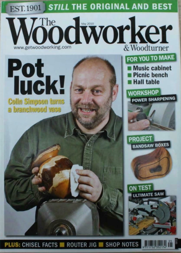 Woodworker Magazine -May-2010-Music Cabinet