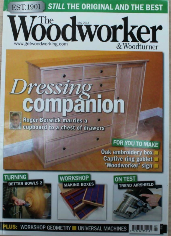 Woodworker Magazine -May-2013-Chest of drawers