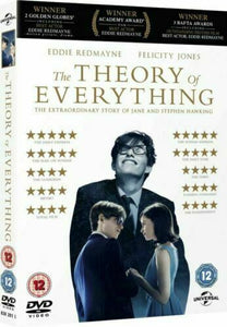 The Theory Of Everything (DVD) New (2015) Felicity Jones